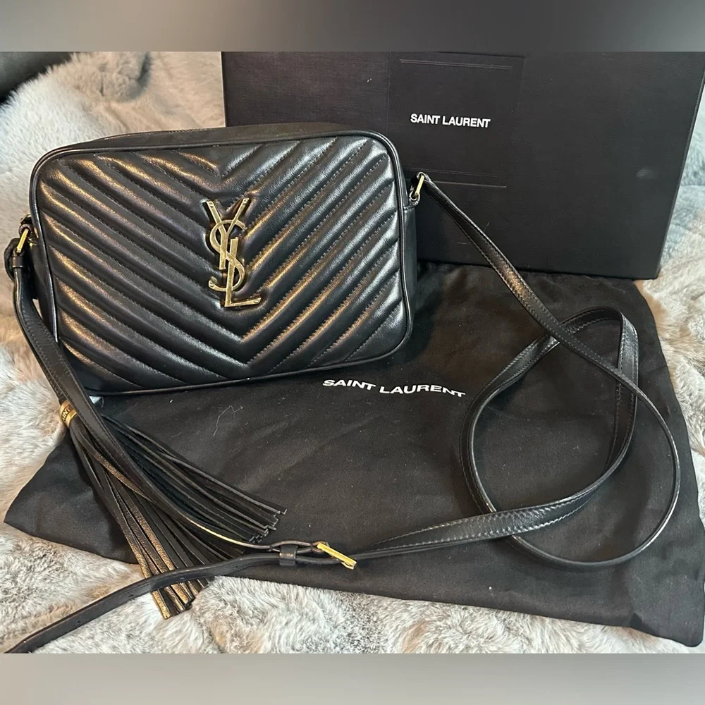 Saint Laurent Black Crossbody Bag - Picture 3 of 16